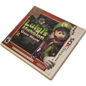 Luigi's Mansion Dark Moon Nintendo 3DS Nintendo Selects CTR-P-AGG3 USA Physical